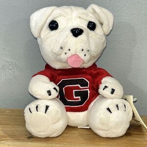 Rare 1997 Shoney's Limited Edition Georgia Bulldogs Mascot The Bean Bag Team SEC